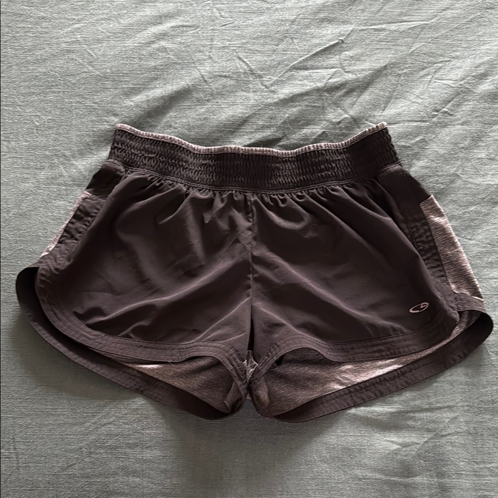 Champion Gray Athletic Shorts Lightweight Elastic Waist